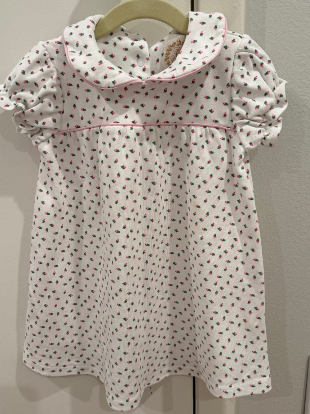 The Beaufort Bonnet Co Holly Day Dress Pink Floral 3T